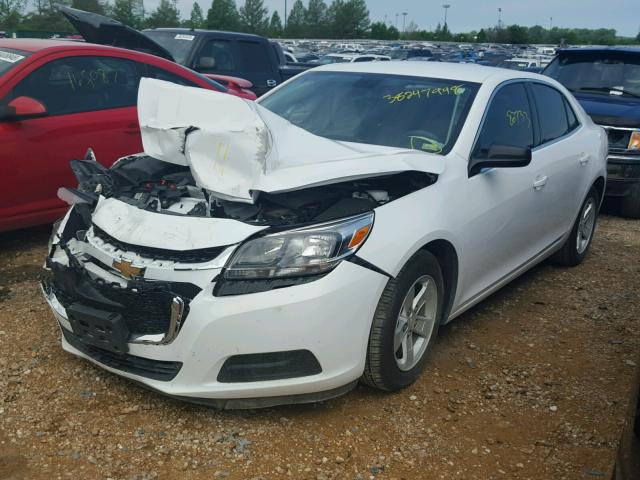 1G11A5SL1FF296070 - 2015 CHEVROLET MALIBU LS თეთრი ფოტო 2