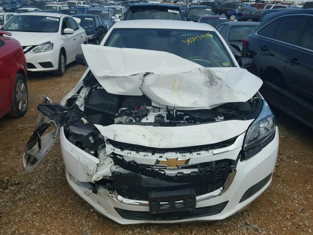 1G11A5SL1FF296070 - 2015 CHEVROLET MALIBU LS თეთრი ფოტო 7