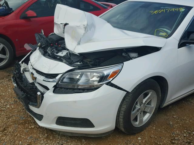 1G11A5SL1FF296070 - 2015 CHEVROLET MALIBU LS თეთრი ფოტო 9