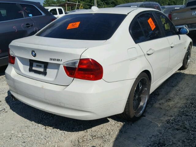 WBAVA33518KX89669 - 2008 BMW 328 I WHITE photo 4