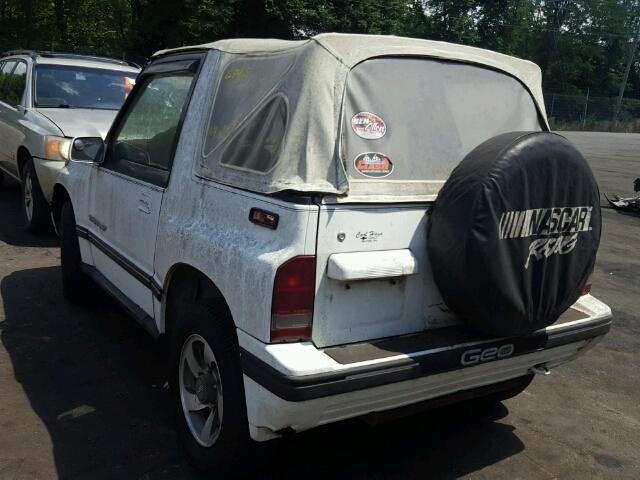 2CNBJ18U7N6918552 - 1992 GEO TRACKER WHITE photo 3