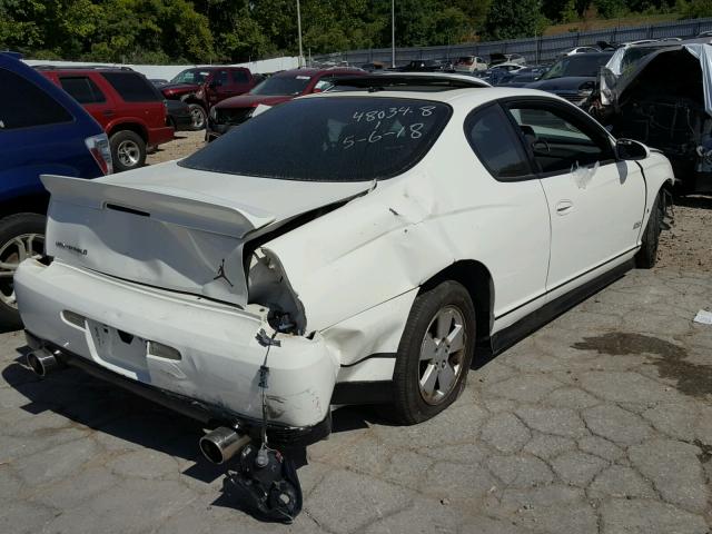 2G1WL15C569343503 - 2006 CHEVROLET MONTE CARL 白色 照片 4