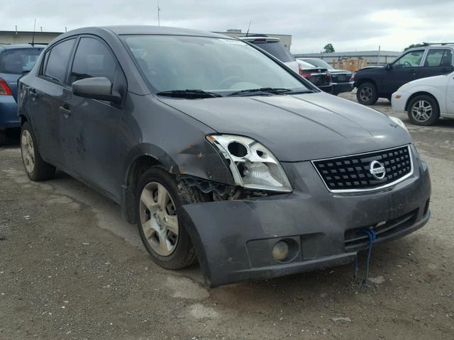 3N1AB61E58L692284 - 2008 NISSAN SENTRA 2.0 GRAY photo 1