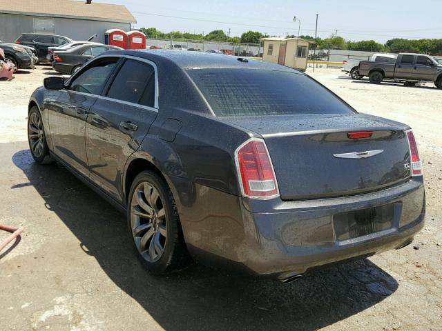 2C3CCABG1EH140876 - 2014 CHRYSLER 300 S GRAY photo 3