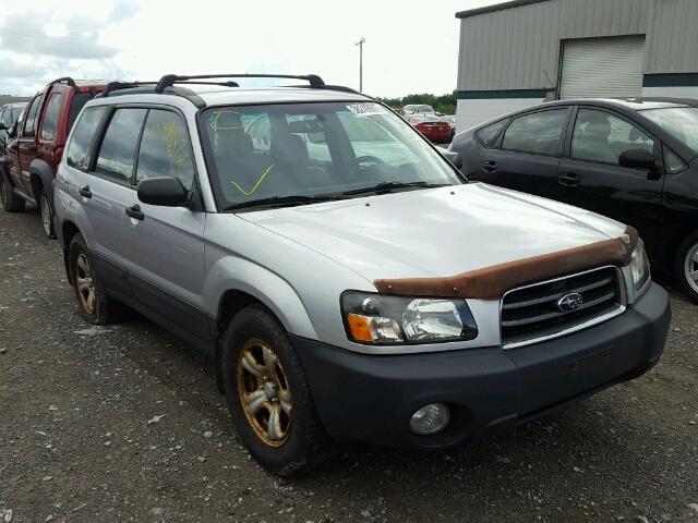 JF1SG63673G729623 - 2003 SUBARU FORESTER 2 GRAY photo 1
