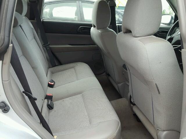 JF1SG63673G729623 - 2003 SUBARU FORESTER 2 GRAY photo 6