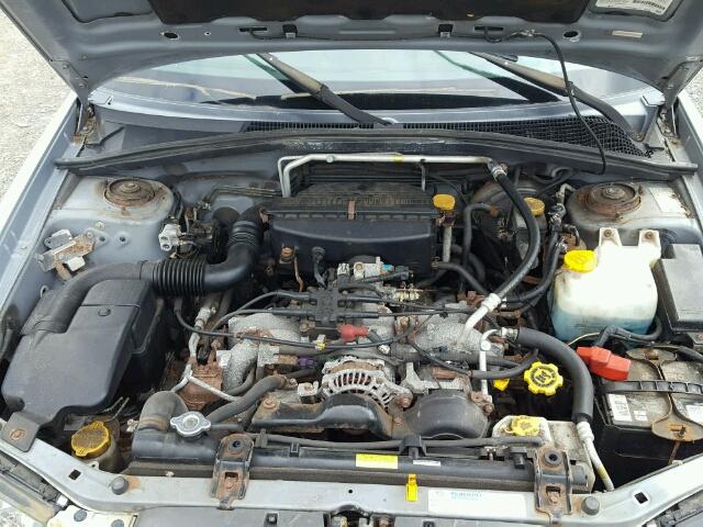 JF1SG63673G729623 - 2003 SUBARU FORESTER 2 GRAY photo 7