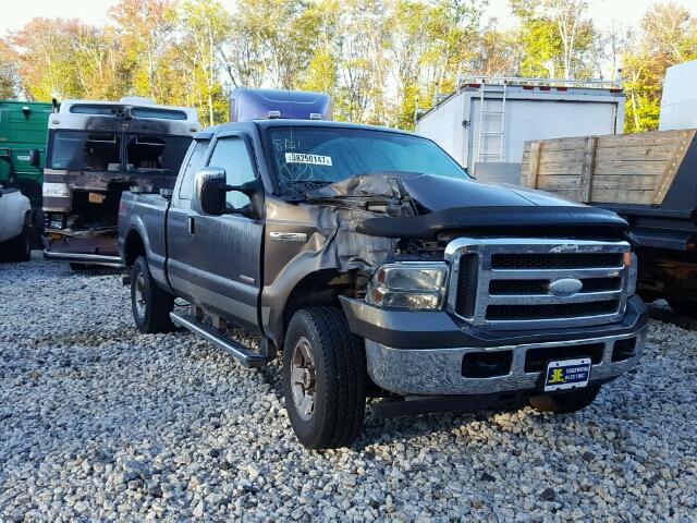 1FTSX21P35EA05666 - 2005 FORD F250 GRAY photo 1