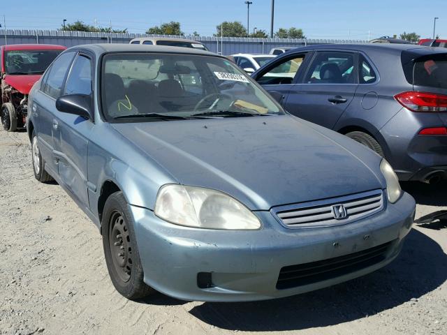 2HGEJ6611YH538012 - 2000 HONDA CIVIC BASE Mavi foto 1