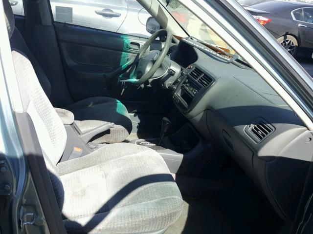 2HGEJ6611YH538012 - 2000 HONDA CIVIC BASE Mavi foto 5