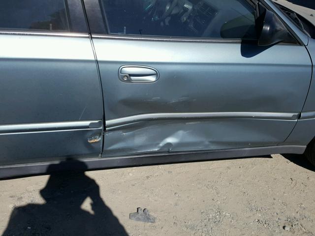 2HGEJ6611YH538012 - 2000 HONDA CIVIC BASE Mavi foto 9