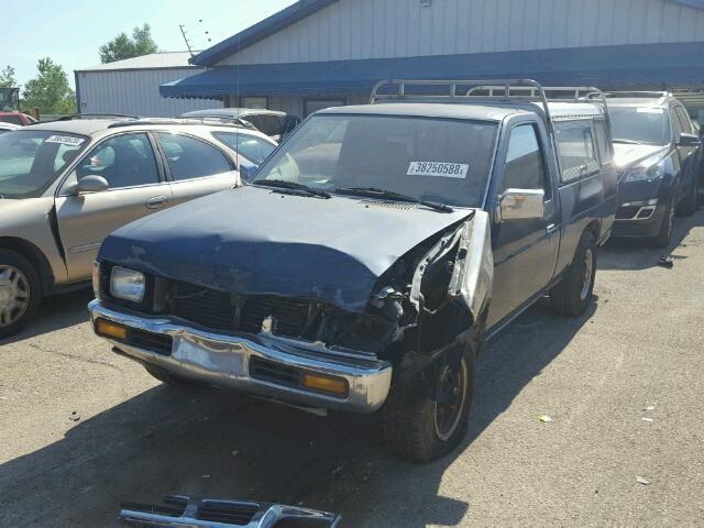 1N6SD11S9RC347192 - 1994 NISSAN TRUCK BASE GRAY photo 2