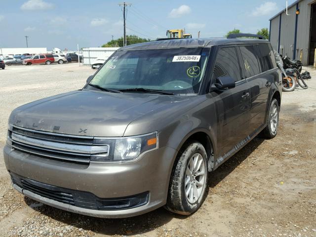 2FMGK5B86EBD30364 - 2014 FORD FLEX SE CHARCOAL photo 2