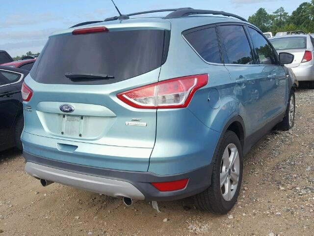 1FMCU0GX5DUA32974 - 2013 FORD ESCAPE TEAL photo 4