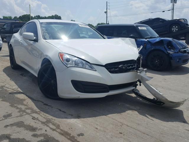 KMHHT6KD8BU054988 - 2011 HYUNDAI GENESIS CO WHITE photo 1