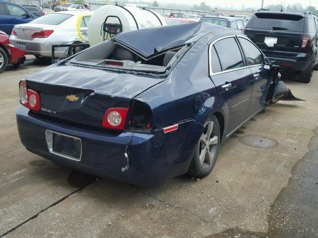1G1ZC5E04CF343781 - 2012 CHEVROLET MALIBU 1LT 蓝色 照片 4