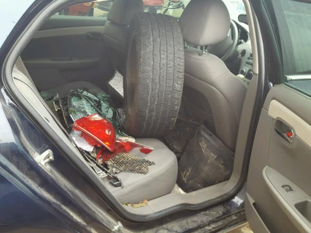 1G1ZC5E04CF343781 - 2012 CHEVROLET MALIBU 1LT 蓝色 照片 6