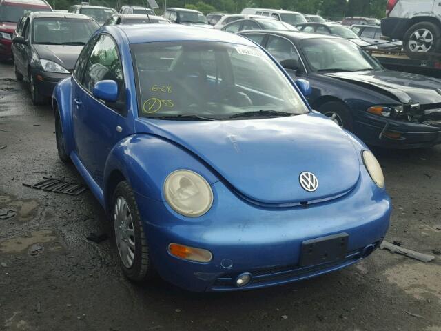 3VWCC21C5XM419782 - 1999 VOLKSWAGEN NEW BEETLE 蓝色 照片 1