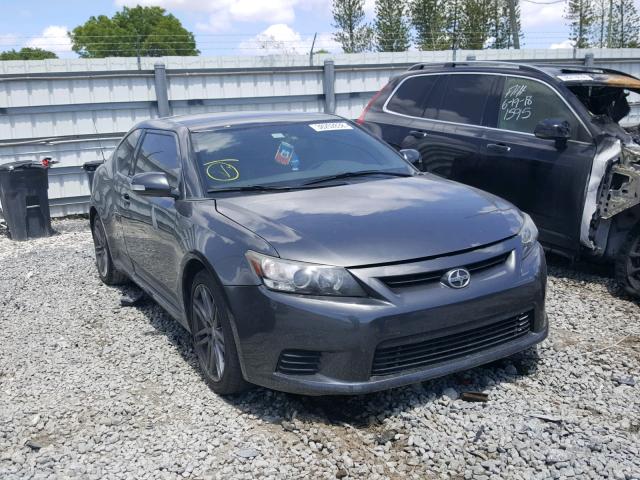 JTKJF5C71C3043847 - 2012 TOYOTA SCION TC 灰色 照片 1