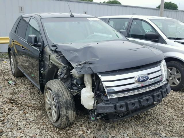 2FMDK4JC4ABA88140 - 2010 FORD EDGE SEL BLACK photo 1