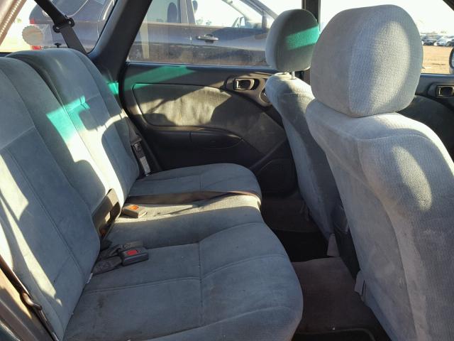 4S3BK4355T7315129 - 1996 SUBARU LEGACY L GREEN photo 6