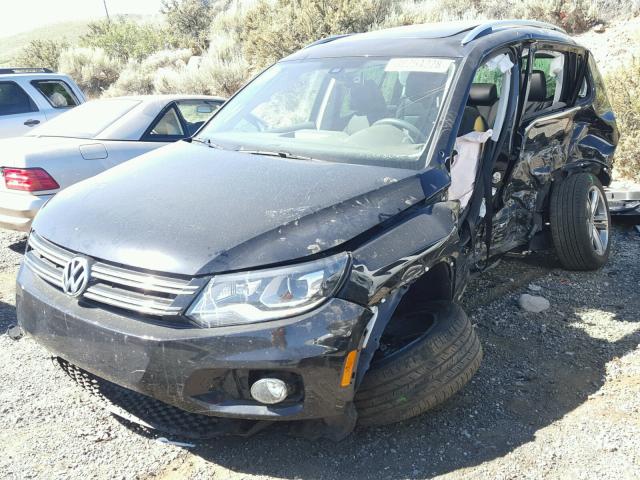 WVGUV7AX7HK020197 - 2017 VOLKSWAGEN TIGUAN SPO შავი ფოტო 2