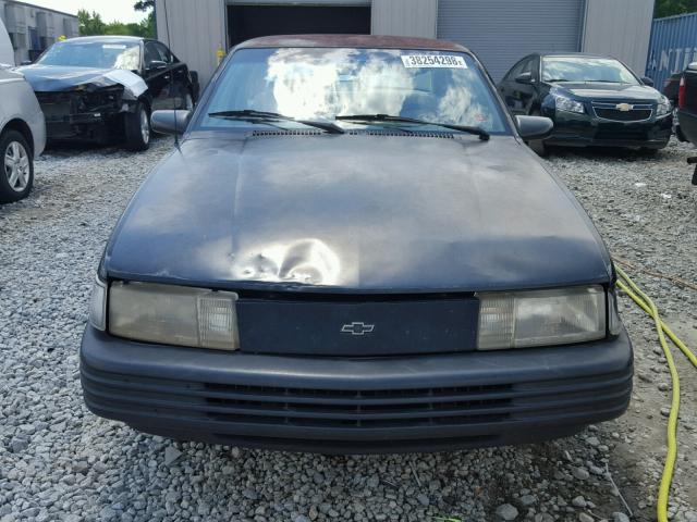 1G1JC1443R7271209 - 1994 CHEVROLET CAVALIER V BLACK photo 10