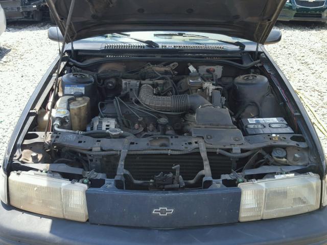 1G1JC1443R7271209 - 1994 CHEVROLET CAVALIER V BLACK photo 7