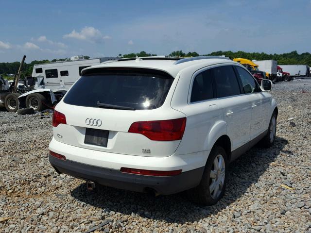 WA1AY74L89D018997 - 2009 AUDI Q7 3.6 QUA WHITE photo 4