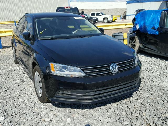 3VW2K7AJ7FM413720 - 2015 VOLKSWAGEN JETTA BASE 黑色 照片 1