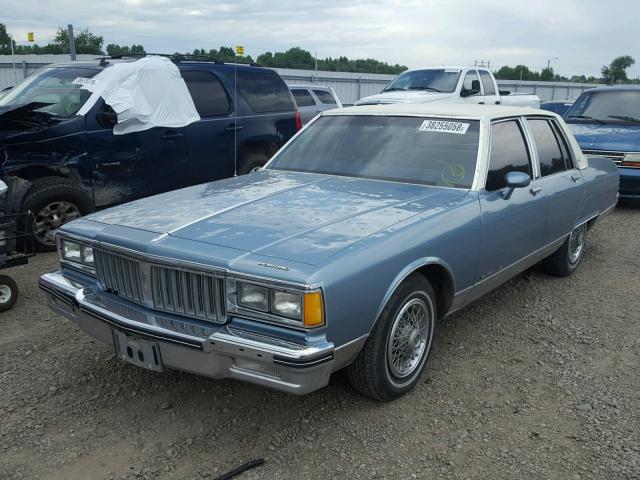 1G2BL69H6FX251010 - 1985 PONTIAC PARISIENNE BLUE photo 2