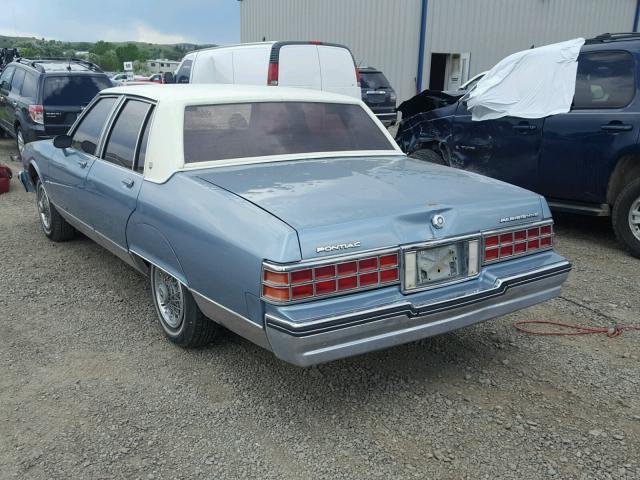 1G2BL69H6FX251010 - 1985 PONTIAC PARISIENNE BLUE photo 3