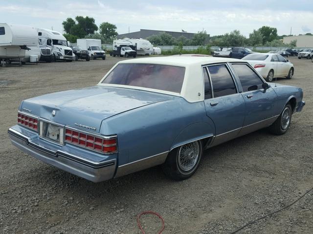 1G2BL69H6FX251010 - 1985 PONTIAC PARISIENNE BLUE photo 5