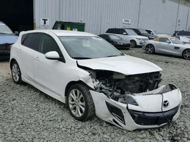 JM1BL1K66B1401198 - 2011 MAZDA 3 S WHITE photo 1