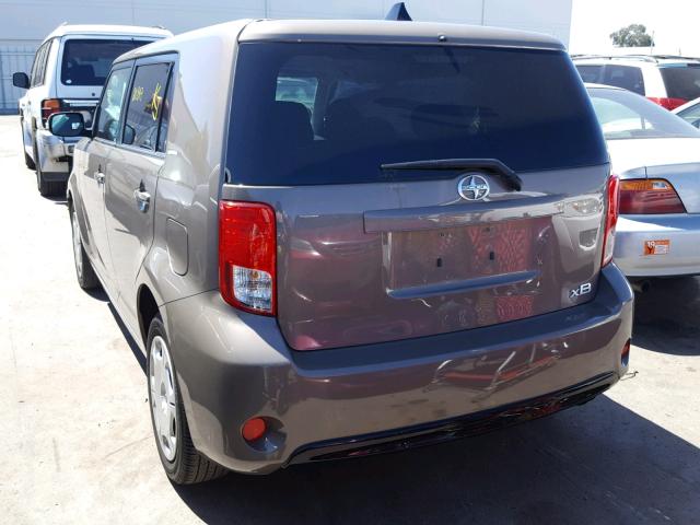 JTLZE4FE7EJ061757 - 2014 TOYOTA SCION XB Qəhvəyi foto 3