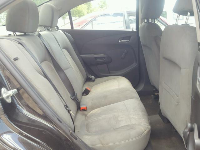 1G1JA5SH2D4198086 - 2013 CHEVROLET SONIC LS 黑色 照片 6