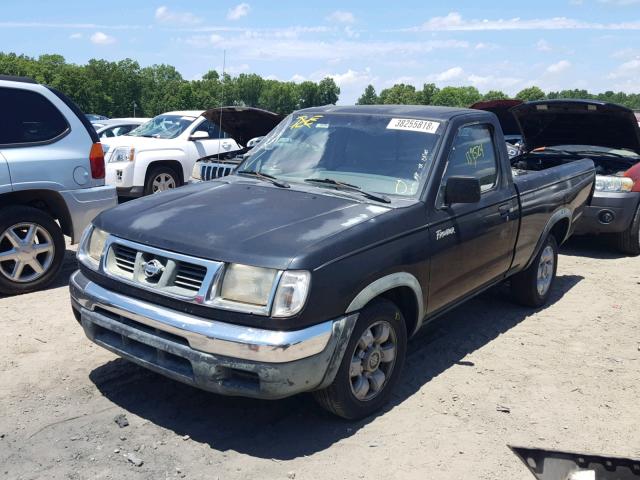 1N6DD21S7WC359061 - 1998 NISSAN FRONTIER X BLACK photo 2