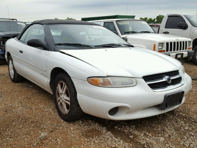 3C3EL45H3VT526821 - 1997 CHRYSLER SEBRING JX WHITE photo 1