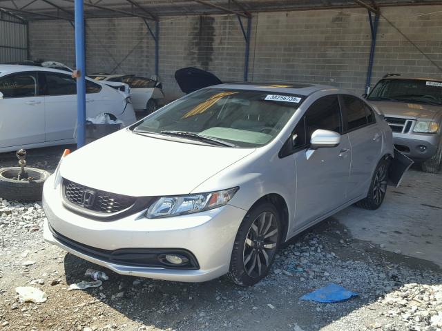 2HGFB2F94FH516809 - 2015 HONDA CIVIC EXL Gümüş foto 2