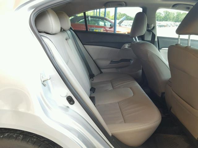2HGFB2F94FH516809 - 2015 HONDA CIVIC EXL Gümüş foto 6