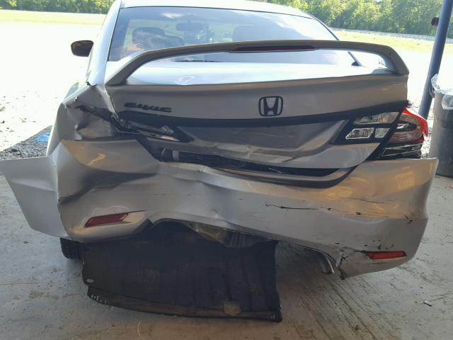 2HGFB2F94FH516809 - 2015 HONDA CIVIC EXL Gümüş foto 9