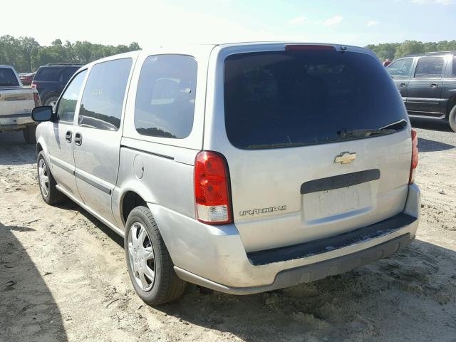 1GNDV23107D104162 - 2007 CHEVROLET UPLANDER L 银色 照片 3
