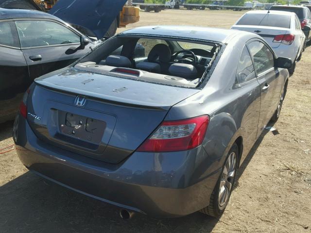 2HGFG1B99BH501976 - 2011 HONDA CIVIC EXL 银色 照片 4