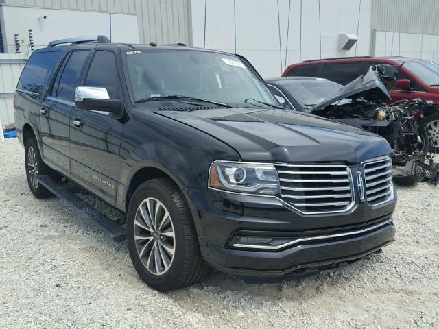 5LMJJ3HT6HEL07245 - 2017 LINCOLN NAVIGATOR BLACK photo 1