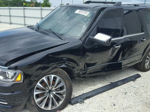 5LMJJ3HT6HEL07245 - 2017 LINCOLN NAVIGATOR BLACK photo 10