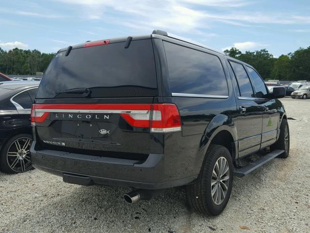 5LMJJ3HT6HEL07245 - 2017 LINCOLN NAVIGATOR BLACK photo 4