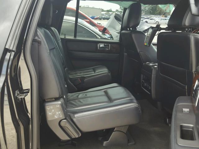 5LMJJ3HT6HEL07245 - 2017 LINCOLN NAVIGATOR BLACK photo 6