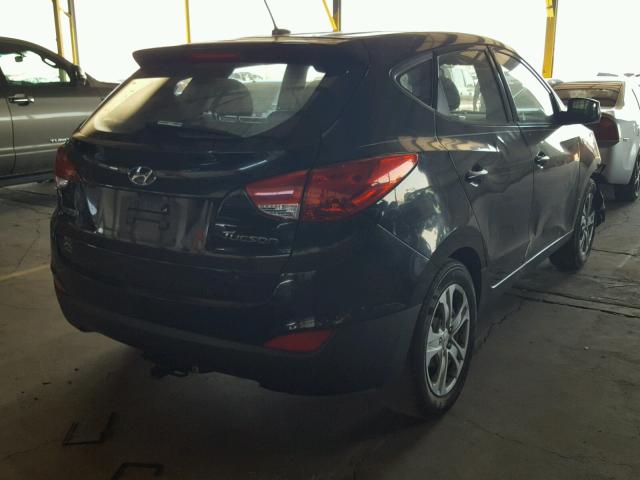 KM8JT3ABXBU224297 - 2011 HYUNDAI TUCSON GL BLACK photo 4