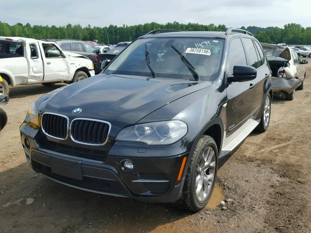 5UXZV4C57CL756952 - 2012 BMW X5 XDRIVE3 BLACK photo 2