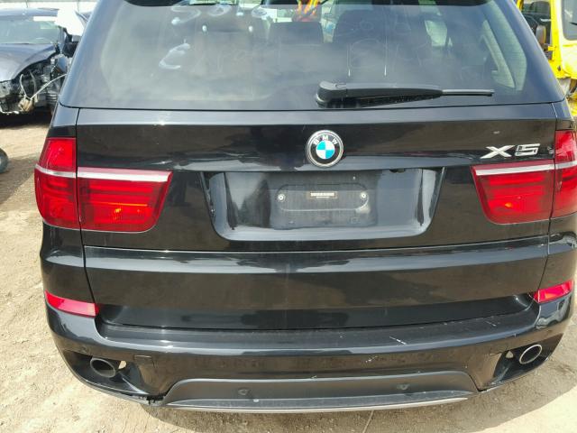 5UXZV4C57CL756952 - 2012 BMW X5 XDRIVE3 BLACK photo 9